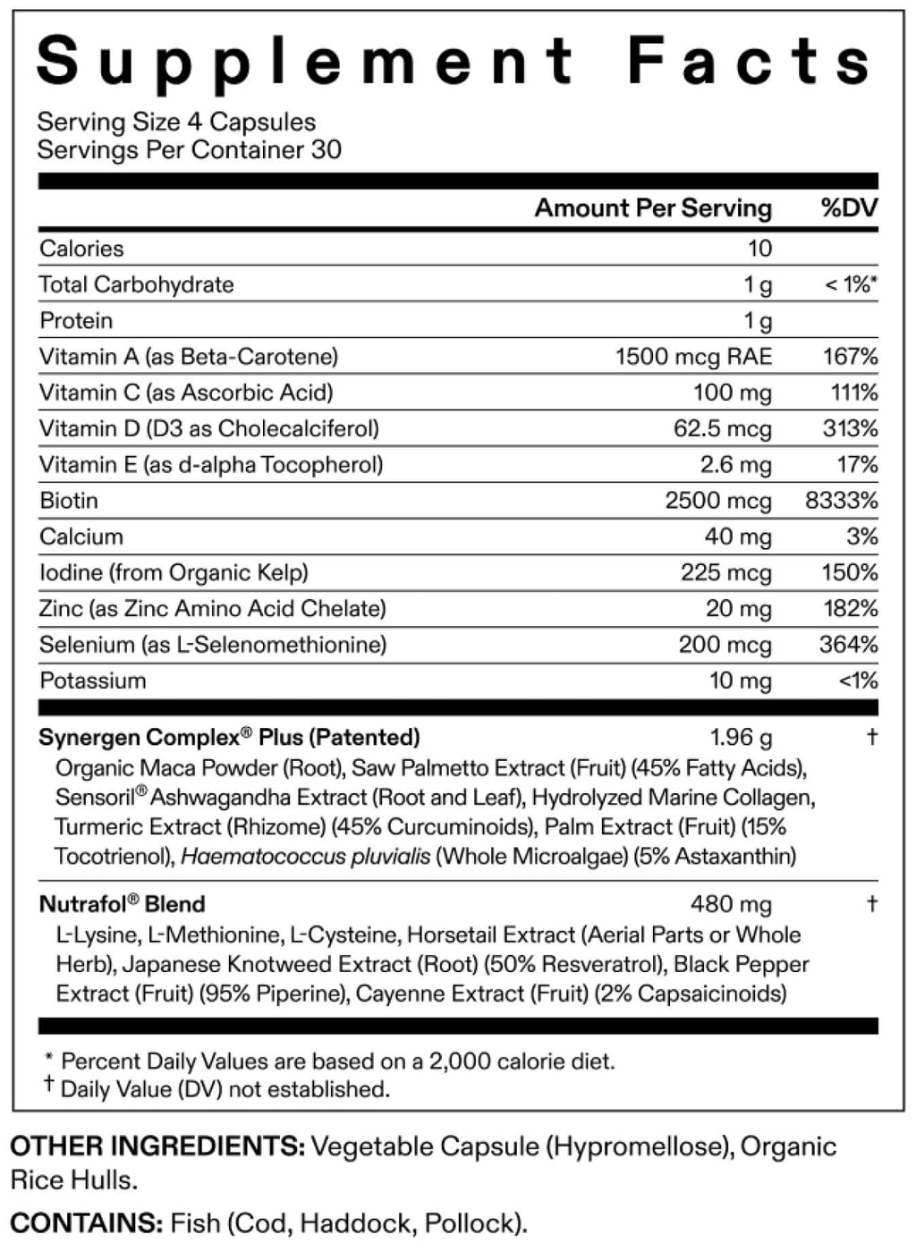 Nutrafol Women’s Balance Capsules